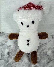 Aurora Land of Lils Snowman Plush 5" Lil Powder Stuffed Animal Christmas Small