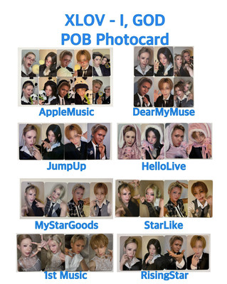 XLOV] I, GOD POB Photocard | eBay