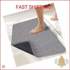 Bath Mat,Ultra Thin Bathroom Rugs,Rubber Bath Mats for Bathroom,No Slip Bath Rug