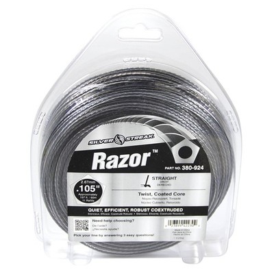 New Silver Streak Razor Trimmer Line .105 1 lb. Donut 380-924