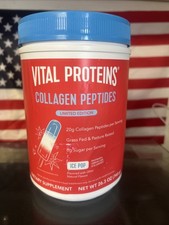 Vital Proteins Collagen Peptides Powder Limited Edition Ice Pop 26.3 Oz 5/27