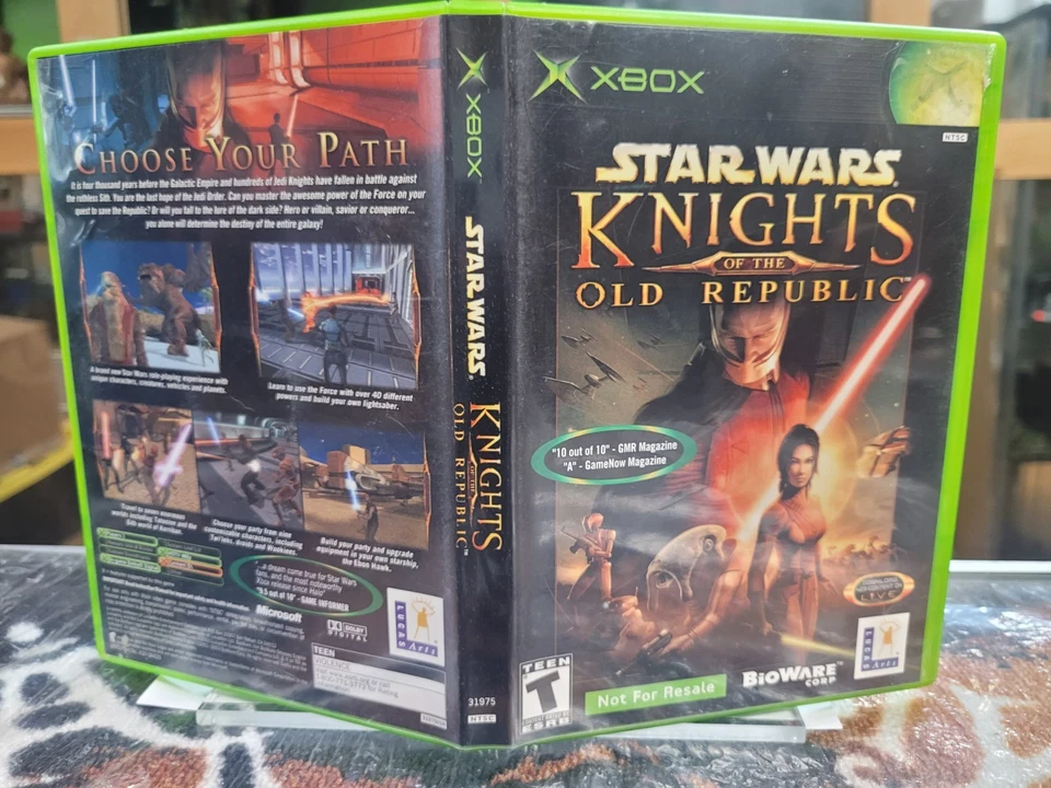 Star Wars Knight of the Old Republic Xbox CIB EN ested Free Shipping in Canada ! - Image 2 of 4