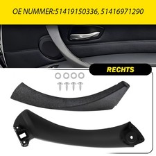 2X Schwarz T�rgriff Innengriff Rechts Set Autogriff f�r BMW 3er E90 Limo Sedan
