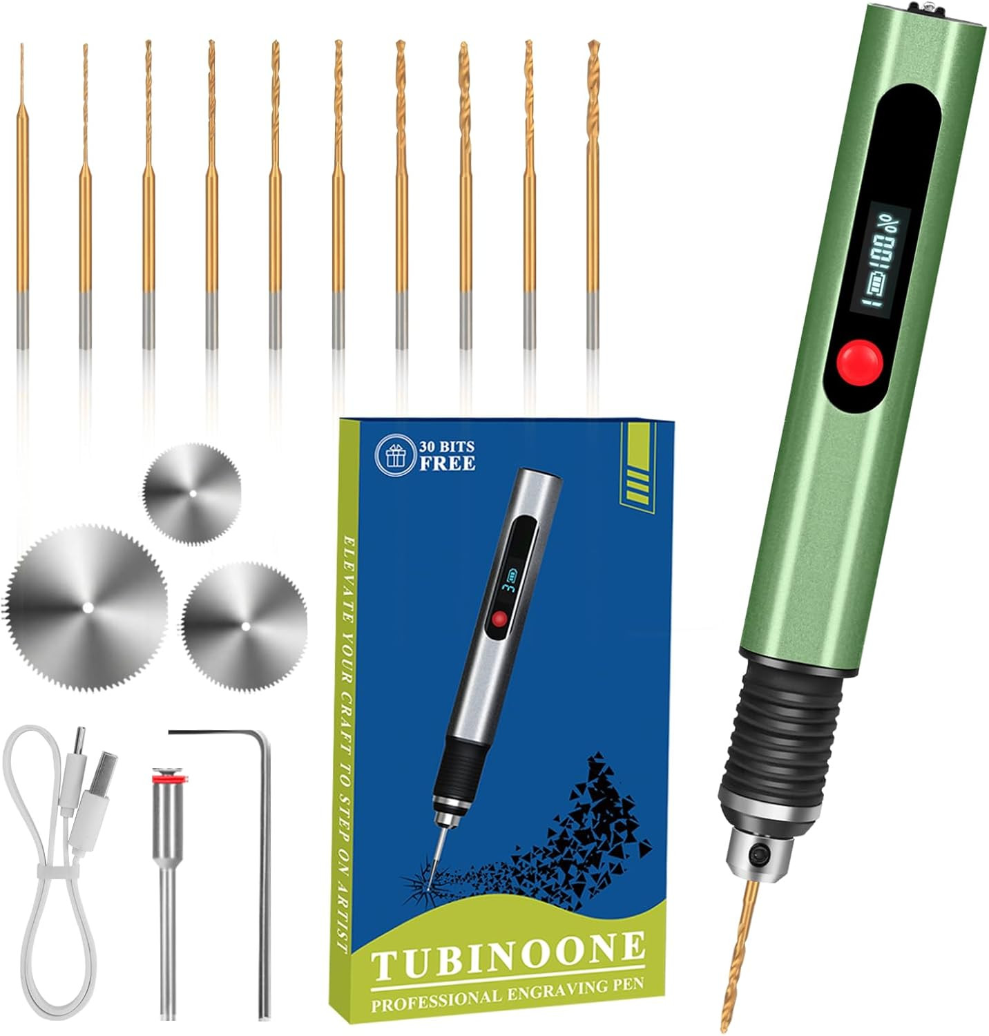 Engraving Pen by , Ultimate Cordless Portable Tool for Artists & DIYers - Engrav