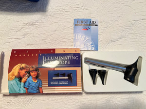 Deluxe Otoscope - Ear Scope with 3 ear probes