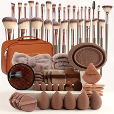 20Pcs Makeup Brushes Set Cosmetic Foundation Powder Contour Beauty Sponge Kit