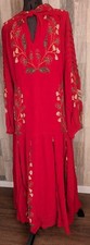 Farm Rio Berry Garden Long Sleeve Maxi Dress NWT Xl