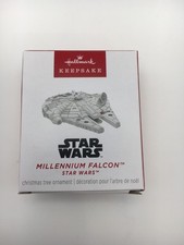 2024 Hallmark Mini Keepsake  Star Wars   Millennium Falcon Ornament NIB