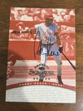1997 Donruss Signature Series - Authentic Signatures Pokey Reese (AU)