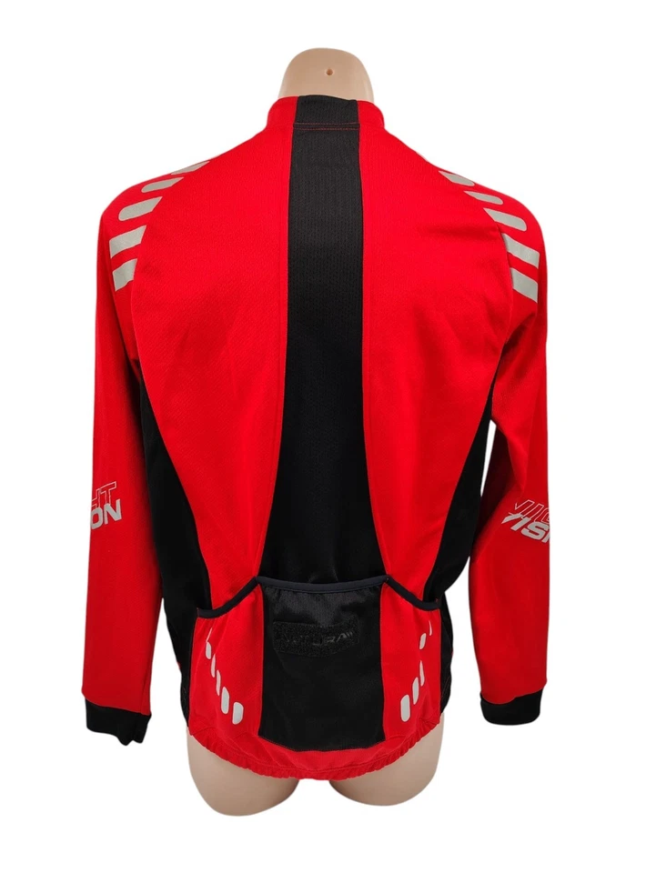 Altura Night Vision Cycling Jacket Men's Size M Red Full Zip Bike Gear - Image 3 of 4