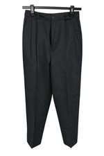 Vintage Fundamental Things Petite 12 Black Dress Pants Pleated High Waist Slack