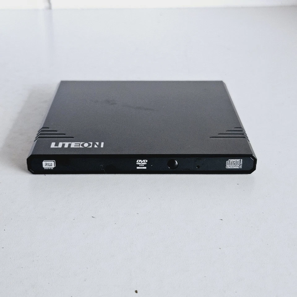 LITEON eBAU108 8X External DVD CD Writer Drive USB 2.0 Ultra Slim Tested Working - Image 3 of 4