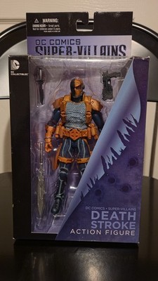 DC Collectibles DC Comics Super-Villains Deathstroke Action Figure Boxed w/ Gun