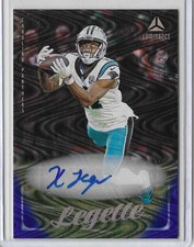 XAVIER LEGETTE  2025 Panini Luminance #54 BLUE AUTOGRAPH /20  Panthers