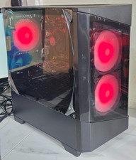 Gaming PC i7-7700 16GB DDR4 256GB SSD 1TB HDD GTX 1050 Ti Windows 11 (NEUES GEHÄUSE)