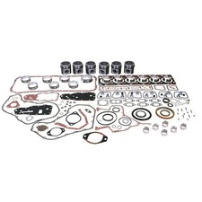 Engine Rebuild Kit - Less Bearings - Pistons Marked 7156 7157 7158 Fits Case Ih