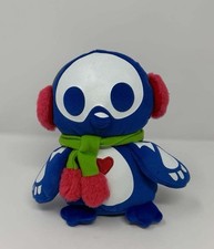 Skelanimals 7" Pen Penguin Blue Winter Christmas Stuffed Plush Toy Earmuff Scarf