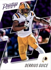 2018 Prestige #231 Derrius Guice RC - FB