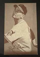 1947-66 Exhibits - W461 Bob Lemon Close Up (RC)