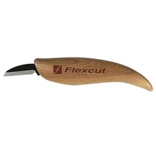 Wood carving chisel - Flexcut KN12 woodcarving tool - beginners wood working