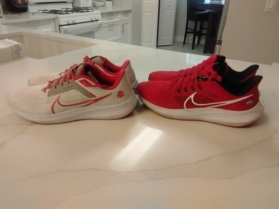Nike Zoom Pegasus 40 The Ohio State Buckeyes Mens size 13 White/Red&Red/White