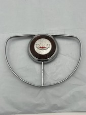 1949 1950 Ford Steering Wheel Horn Ring 0a-3625-b Oem Emblem Parts Repair 1949 1950 Ford Steering Wheel Horn Ring 0a-3625-b Oem Emblem Parts Repair
