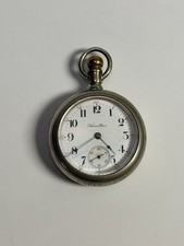 Antique Early 1900s Hamilton 17J Grade 924 Pocket Watch 18s Please Read
