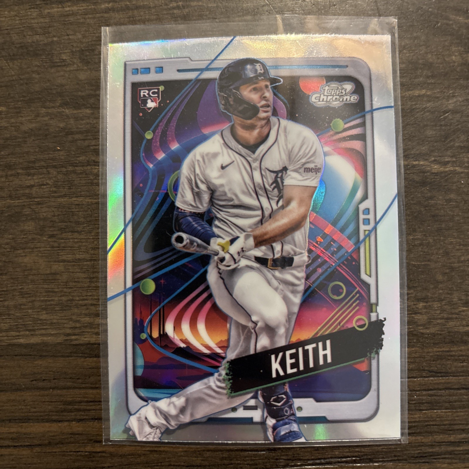 2024 Topps Cosmic Chrome #195 Colt Keith Rookie RC Refractor Detroit Tigers