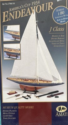 Endeavor 1:80 Museum Quality Ship Model Kit By Amati | eBay