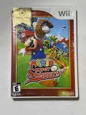 Mario Super Sluggers COMPLETE NINTENDO WII SYSTEM CONSOLE GAME, CASE, MANUAL