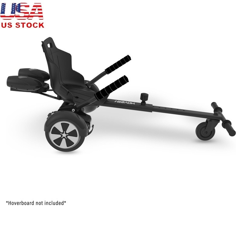 Falcon-1 Buggy Attachment Hoverboards W/ Fog Blaster LED Lights Adjustable Frame