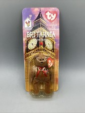 NOS Beanie Baby McDonalds TY Britannia The Bear RARE 1999