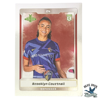 #ad #ad 2025 Parkside NWSL Vol 2 Foil Parallel #191 Brooklynn Courtnall Courage $0.99