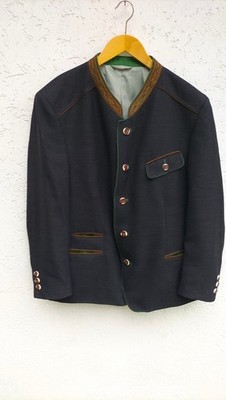 Kaiseralm Auzinger Trachtenjacke Janker  Sakko Jacket Leinenmisch Gr. 30