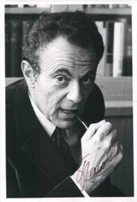 NOBEL PRIZE in MEDICINE 1965 BIOLOGIST Francois Jacob autograph, signed photo