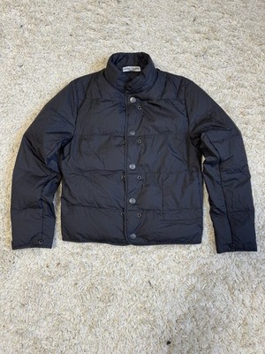 Stone Island Down Lining Jacket Vintage 90s Size Small