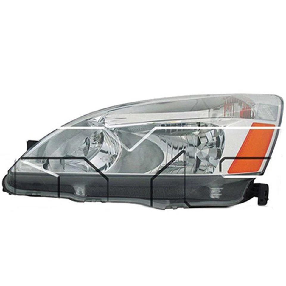 Conjunto de faros TYC para Honda Accord 2003 2004 2005 2006 2007 Foto 4 de 4