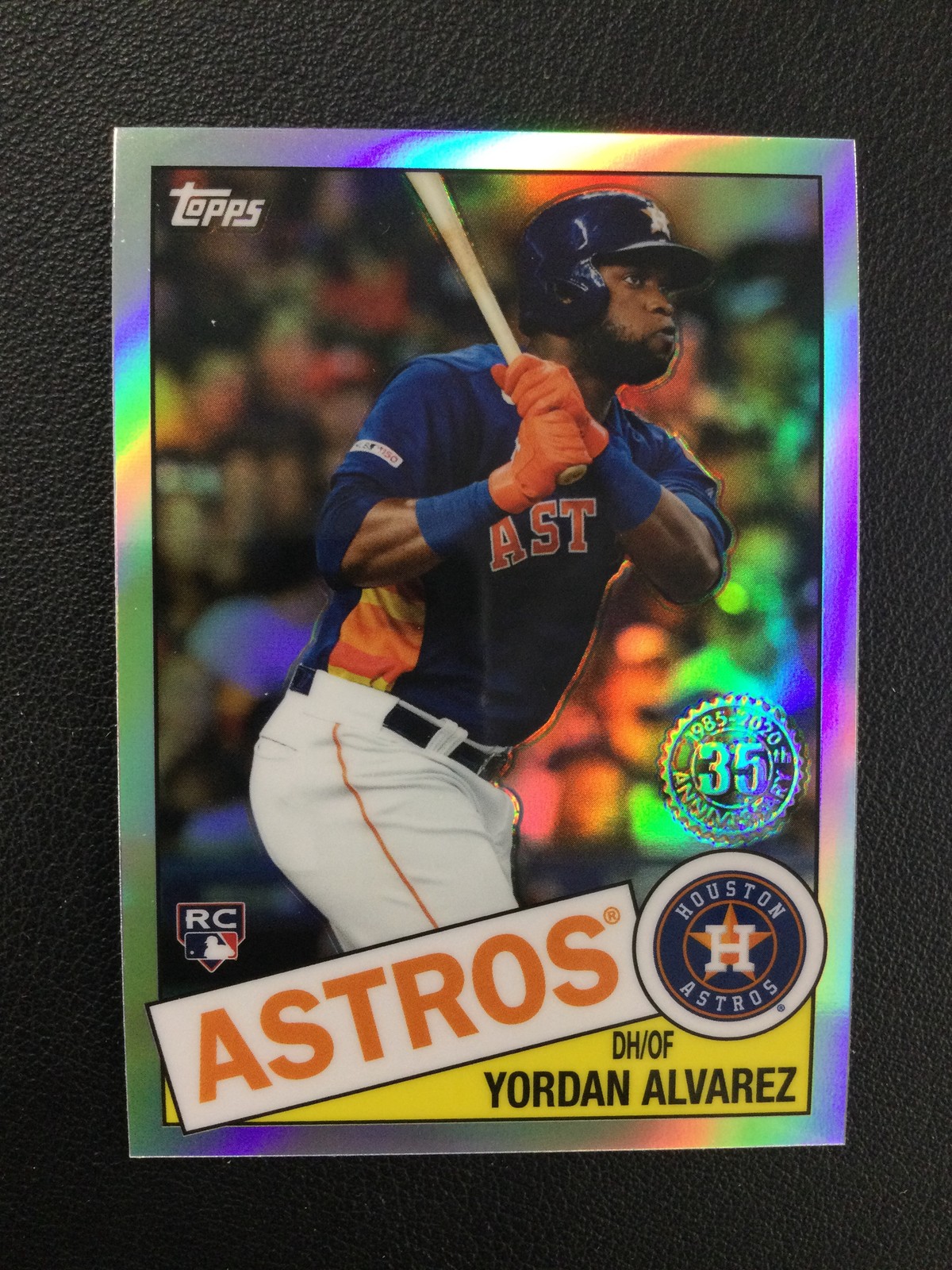 2020 Topps Chrome #85TC-4 Yordan Alvarez Houston Astros