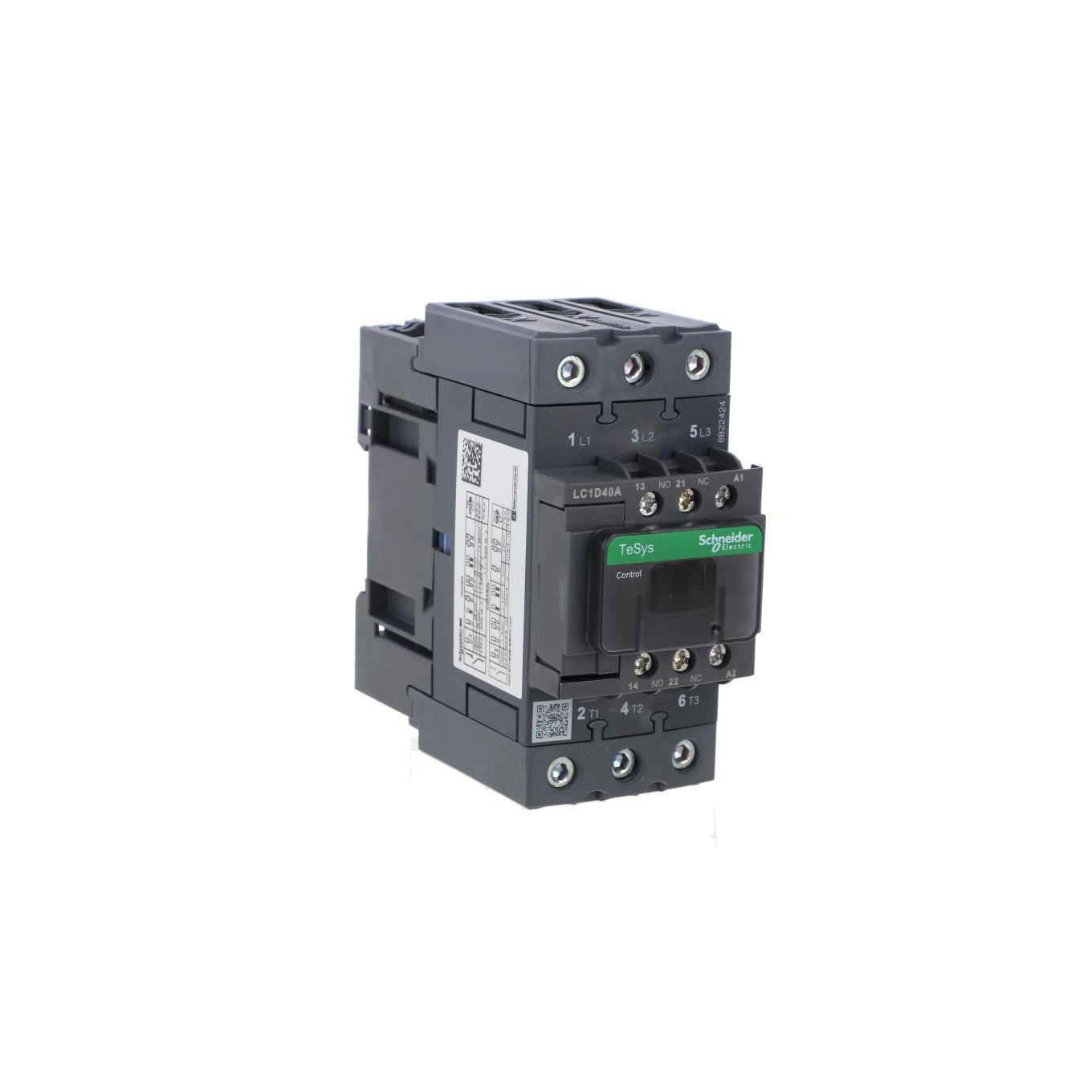 TeSys Deca Power Contactor 40A 3P 24V AC 1Z 1R (EVK) LC1D40AB7