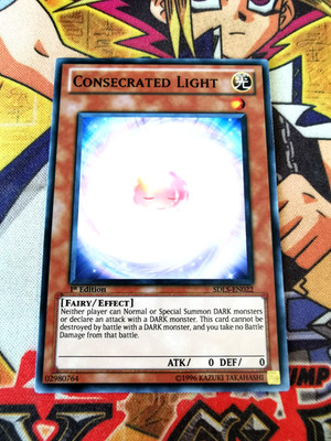Consecrated Light sdls-en022 1st Edition (NM/VLP) Common Yu-Gi-Oh!