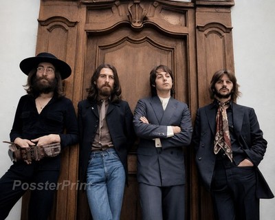 Beatles Ringo Starr John Lennon George Harrison Paul McCartney  8x10 Print
