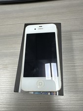 Vintage Apple iPhone 4 Verizon/CDMA Working White with Box 8GB