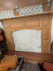 Fireplace White Oak Mantle Surround, 75 Lbs Free Local Pickup Franklin, Nc. Wnc
