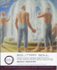 GEORGE TOOKER Men Fountain Art M Rosenfeld Gallery Exhibit 2014 Advertising Ad