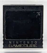 Official Nintendo GameCube Black Memory Card 251 Blocks DOL-014 Genuine OEM