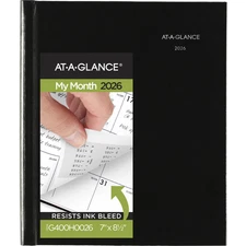 AT-A-GLANCE DayMinder 2026 Monthly Planner, Hardcover, Black
