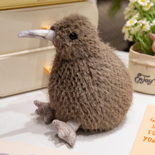 Soft Simulation Kiwi Bird Plush Toy 20  cm Cute Stuffed Animal Kids Gift