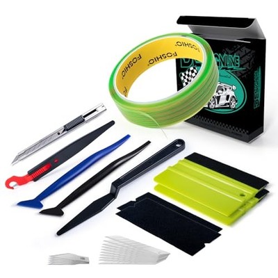  Knife Less Finish Line Vinyl Cutting Tape 50 Meter Roll (164 Ft), Felt 