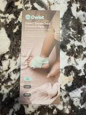 Owlet Dream Sock Extension Pack - Mint Green (BMEP3NNBBJ) For Ages 1.5 - 5