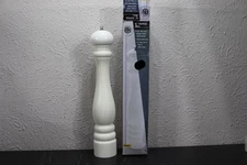 American Metalcraft PMW16 16"H Pepper Mill - Elegant WHITE Wood DESIGN